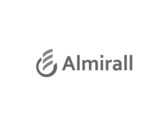 Logo de la empresa Almirall