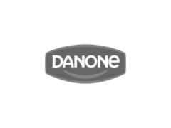 Logo de la empresa Danone